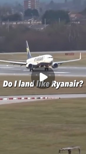 Aaron Rheins on Instagram: "Do I land better than Ryanair? #msfs #aviation #flightsim"