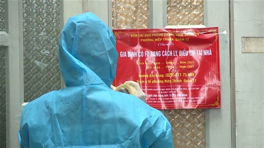 TPHCM liên tục test nhanh khu nhà trọ phát hiện nhiều F0