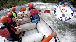 See what the Ocoee River has to offer in the way of thrills and splashes! #rafting #bluehole #OcoeeRiver #paddleman | Ocoee Adventure Center