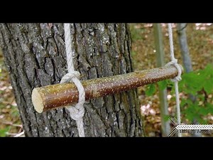 Marline spike hitch ladder