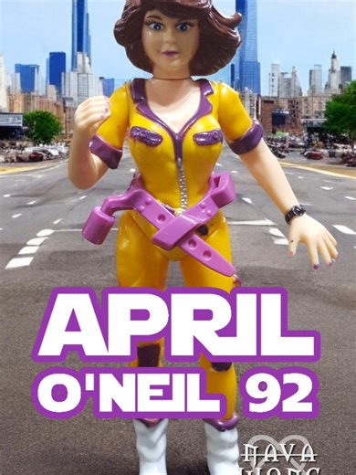 April O'Neil 92 🍕🍕🍕 #PlaymatesToys #TMNT #AprilOneil #NavaWong #Subarashii