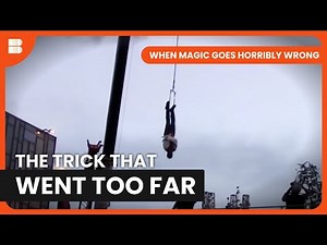 Trapped Under Ice for 8 Minutes! | When Magic Goes Horribly Wrong