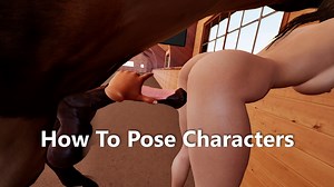 How To Pose Characters | VR Stallion 2.8