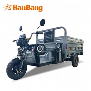 [Hot Item] Hanbang 1500W Motor Loading Capacity EEC-Coc Europe Portugal Turkey Cargo Electric Tricycle