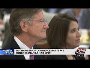SA Chamber of Commerce hosts luncheon for US Rep. Lamar Smith