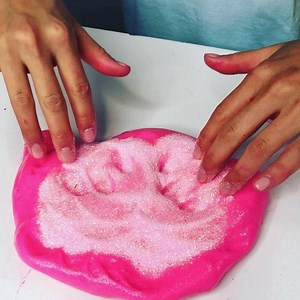 2.8K views · 106 reactions | DIY BARBIE GLITTER SLIME!! ❤️#satisfying MAKE SURE TO CHECK OUT MY LATEST VLOG!! Link in bio #slime #slimetutorial #diy #diyslime #asmr #glitterslime #crunchyslime #slimes | Lizzy Capri | Facebook