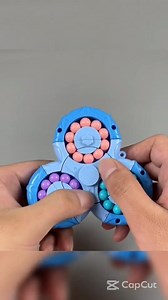 😫 Feeling stressed or restless during the day? 🔄 This Magic Bean Puzzle Spinner melts anxiety within seconds. ✋ Smooth rotation double-flip puzzle = instant calmness 🧘‍♂️ Helps you focus better at work, study or travel 🧠 Great for kids adults 👉 Tap to relax your mind instantly. | Mumma Mart