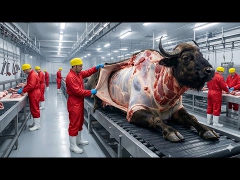 How Brahma Cow Leather Becomes Luxury Goods | Full Process Documentary