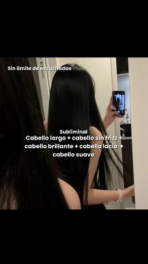 Audio subliminal para tener un cabello lindo, largo, sano, suave y lacio