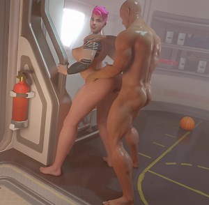 Zarya's "Special Training." [Timpossible]