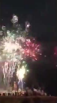 Amateur fireworks show on Tybee Island (7/4/2017)