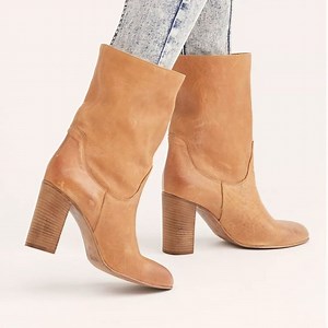 Free People Vero Cuoio Italian-Made Slouch Boot Size 39