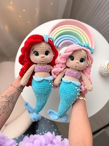 Mermaid Crochet Pattern. Amigurumi Doll PDF. Cute Mermaid Toy. Beginner Friendly. Instant Download. Crochet Plushie Pattern.diy Handmade Toy - Etsy