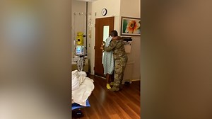 This Army soon-to-be dad wouldn't miss this for the world. | IndyStar