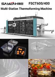 [Hot Item] Cookies Biscuits Plastic Bliseter Packaging Tray Making Machine