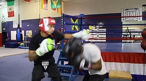The Science of Counterpunching techniques to weave into a body shot. What level is your counterpunching ability? Be assessed in the Academy . #boxing #muaythai | Master Boxing