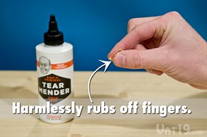 Tear Mender: The Instant Non-toxic Fabric Adhesive