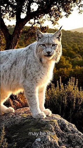 “White Iberian Lynx Discovered in Spain? The Truth Behind the Viral Images” #science #animals