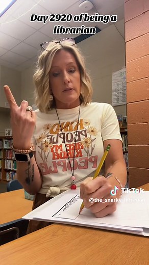 Maybe being naive and clueless is the way to go. #librariansoftiktok #schoollibrarian #librarian #library #librarytiktok