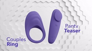 CalExotics Connect Panty Teaser, 9 Modes APP Remote Control Vibrating Panties, Discreet Waterproof and Rechargeable - SE-0001-05-3