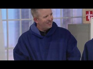 The Comfy Hoodie Oversized Knit Sweatshirt on QVC