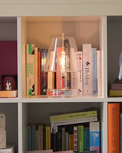 The Transloetje lamp: Your transparent superhero in the dark. Tap softly for some extra light. https://www.fatboy.com/transloetje-transparent-100573.html | Fatboy the Original