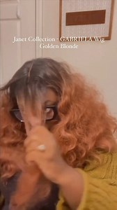 📷 by @itsbreannachristine: This wig was only $20! Cheap synthetic wigs are great for a quick temporary style when you want to switch it up with different colors and cuts! I wasn’t feeling the lace too much on this one so creating bangs came in clutch ☺️, definitely a pro tip! ✅ @janetcollection Wig: Gabriela, color : Golden Blonde . . . . #janetcollection #syntheticwigs #redwig #wiginstall #bangs #hairtutorial #wigs #wigtutorial #hairtok #curlyhair #gingerhair #redhair #quickhairstyles #haircut