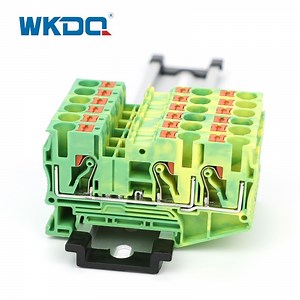 [Hot Item] PT6-Tw-PE 1in 2 out Twin Phonenix PE Terminal Blocks