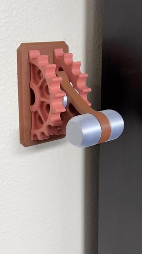 This is an upgrade to your simple boring light switch 😂 Steampunk light switch is definitely cool. Don’t forget to super glue the gears to the base plate otherwise it will detach as it is happening at the end of the video 😂😂😅😅🙌🏻🙌🏻 Stl available at @thingiverse : 3783279 design by @dddprintingworld Don’t forget to follow your @3dprintingdoctor for more 🎈🔥❤️‍🔥🙌🏻💯😍 #steampunk #lightswitch #3dprinting #3dprinted #homedecor | 3DPrintingDoctor