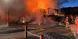 11 units damaged, 2 destroyed after three-alarm fire at Ocean Lakes Campground