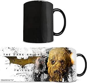 Morphing Mug Batman Dark Knight Trilogy (Scarecrow) Ceramic Mug, Black