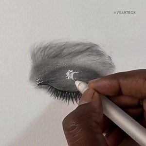 267K views · 10K reactions | Easy close EYE charcoal Drawing Tips ,殺 | Vkartbox | Facebook