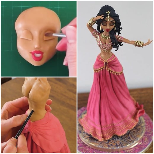 607K views · 10K reactions | Bollywood dancer doll cake | MetDaan Cakes | Facebook