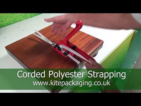How to use Corded Polyester Strapping