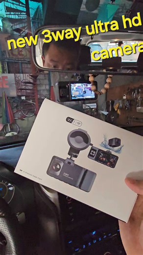 New 3way ultra hd dash camera w inside cam reserve now. Limited stocks #dashcamera | Jc Garage