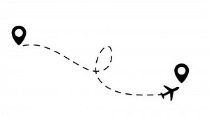Ícone de avião de passageiros voando: vídeo stock (100% livre de direitos) 3831893733 | Shutterstock