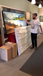 3.6K views · 312 reactions | Thanks mom for helping me film!! This is one of my large canvas prints! You can view and shop all the different sizes on our website www.SamsOriginalArt.com. Have a great day! | Sams Original Art | Facebook