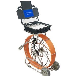 [Hot Item] 50mm Pan-Tilt Sewer Inspection Camera 10inch HD Screen 60m 150m