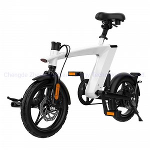 [Hot Item] China Electric Bikes Power-Assist Folding Electric Bicycle Folded Aluminium Alloy Electric Bicycle 14inch Wheels