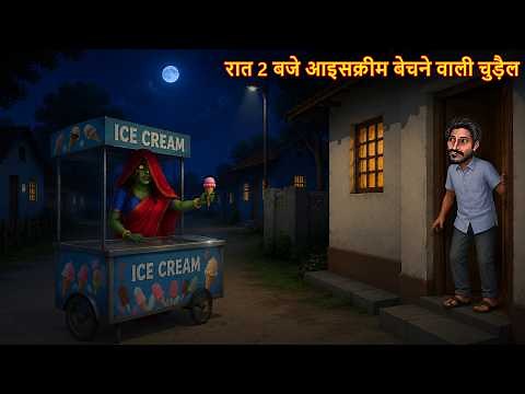 रात 2 बजे आइसक्रीम बेचने वाली चुड़ैल | Horror Stories | Ghost Stories | Chudail Ki Kahaniya | Bhoot