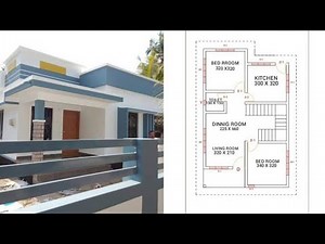 800 Square Feet 2 Bedroom 15 Lack House and Plan