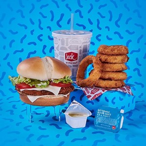 the spicy chicken sandwich was invented so you can dip your chicken in ranch & have the bread to guard you from getting spice on your fingers | Jack in the Box