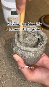 A must 🦷✨🫶 #homemadetoothpaste | Low Carb Vegan Recipes
