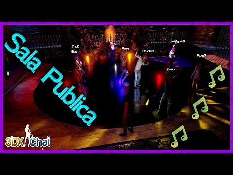 3dxchat | Como Colocar tu Sala Publica | Crear una Mega Fiesta en 3DXChat | +18 😈