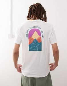 Columbia Cavalry Trail graphic t-shirt in white | ASOS