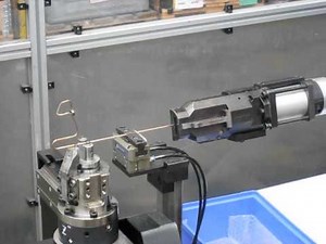 CNC capillary tube bender, oil tube left and right bending machine, dobladora de tubos de aceite