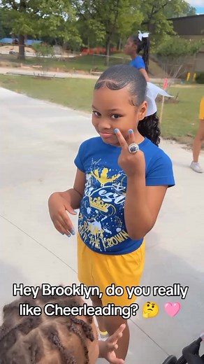 My granddaughter Brooklyn, is getting ready for another Cheerleading season! 🙃 | Terrence TCreal Ward