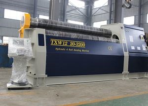 [Hot Item] CNC 4 Roll Tube Pipe Roller Bender Folding Press Machine for Cylinder and Cone