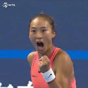 Home comforts in Beijing ❤️‍🔥 A first WTA 1000 semifinal incoming for Olympic gold medalist Zheng Qinwen at the China Open! | WTA