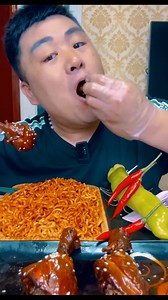 323K views · 5.5K reactions | AB Mukbang - Yummy noodles fried with chicken thigh - pork fat belly - squid as food eating show | AB Mukbang | Facebook
